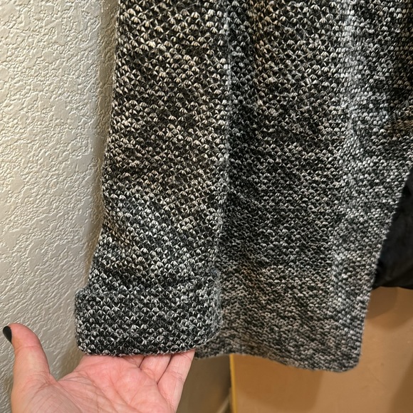 Lauren Conrad Gray and Black Tweed Blazer - Picture 2 of 4